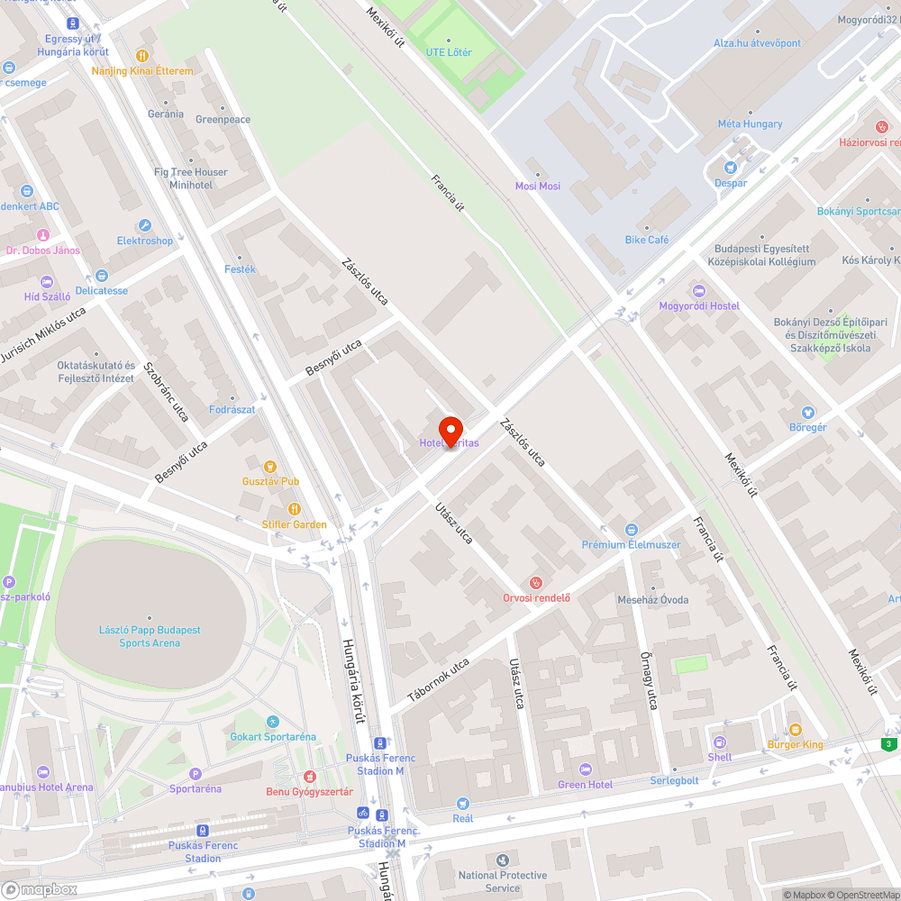 Kiszáradt fa bejelentés helye