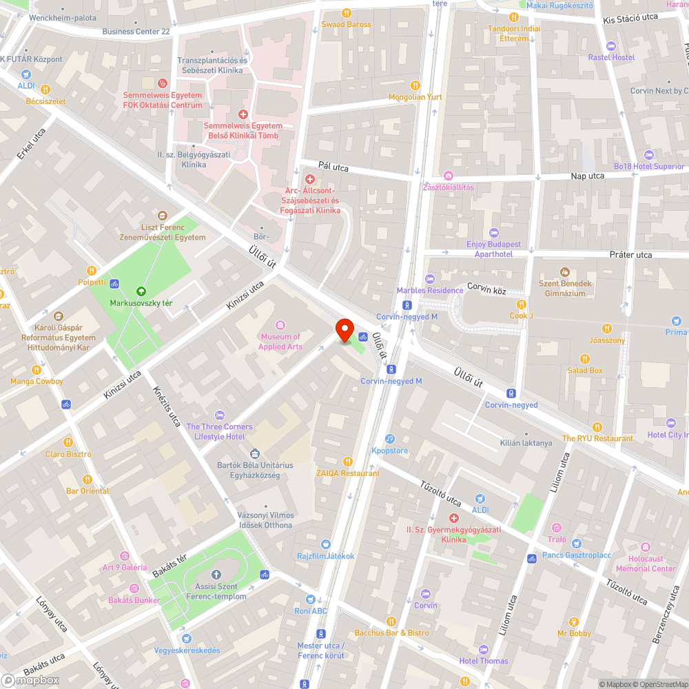 Nem működő ivókút az Angyal István parkban bejelentés helye