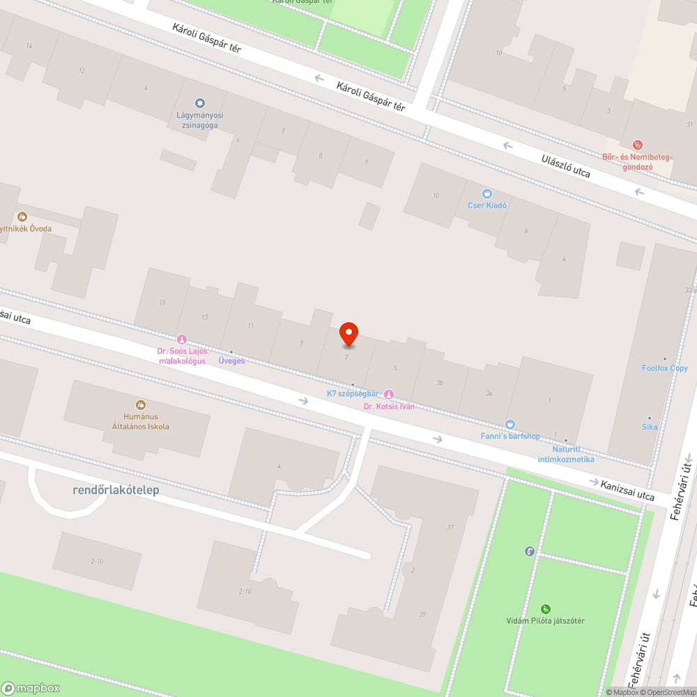 Hónapok óta lezárt járda a Kanizsai utcában bejelentés helye