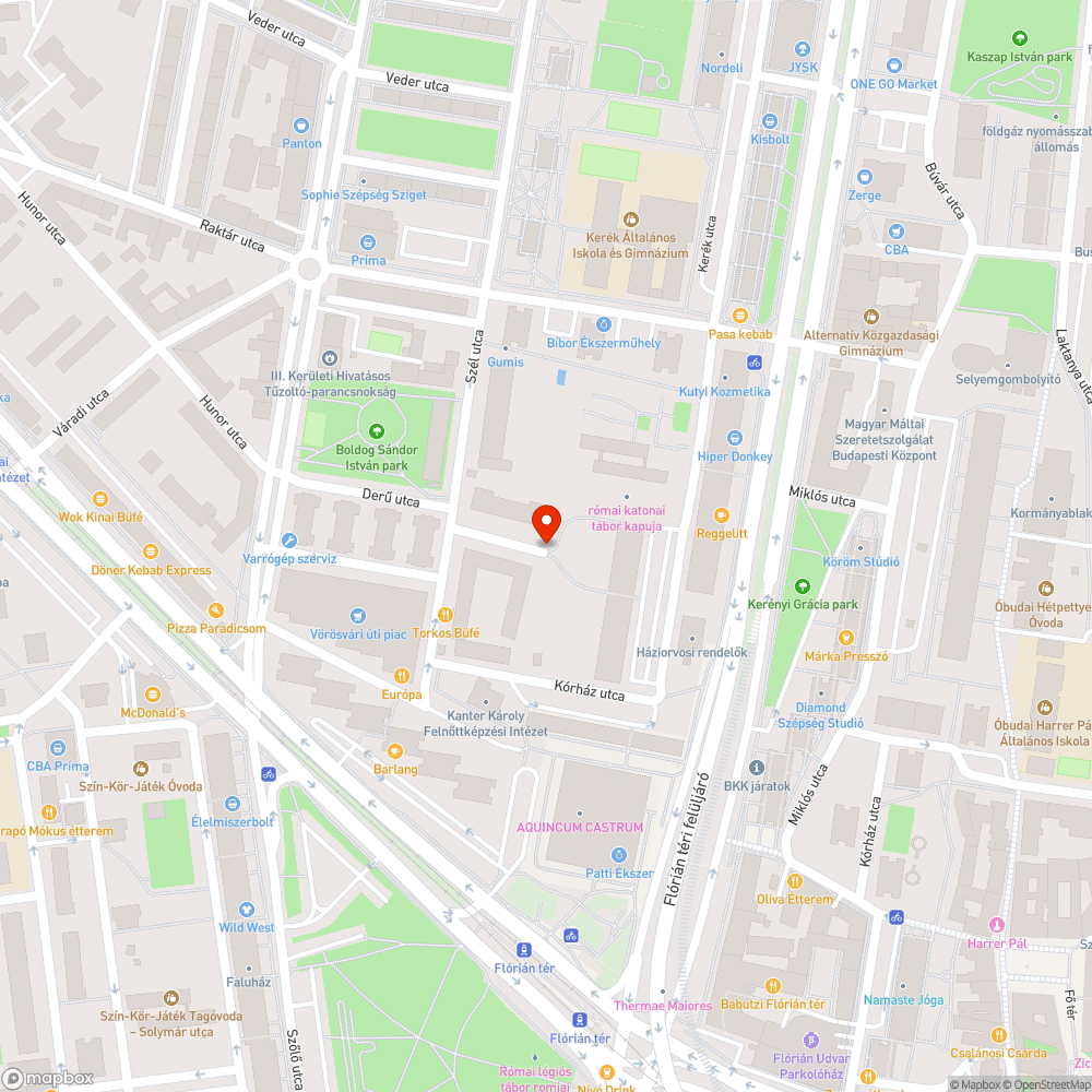 Jánosi Marcell köz átjárhatósága bejelentés helye