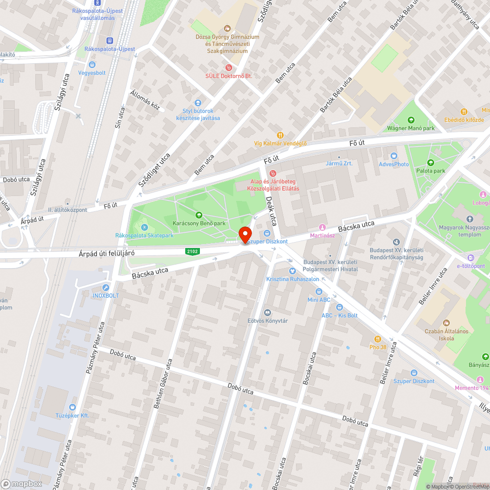 Elhagyott Volkswagen Vento bejelentés helye