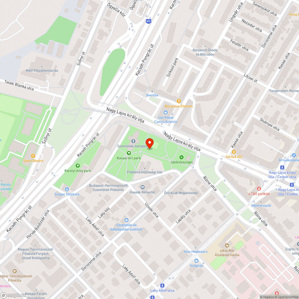 Ivókút bejelentés helye