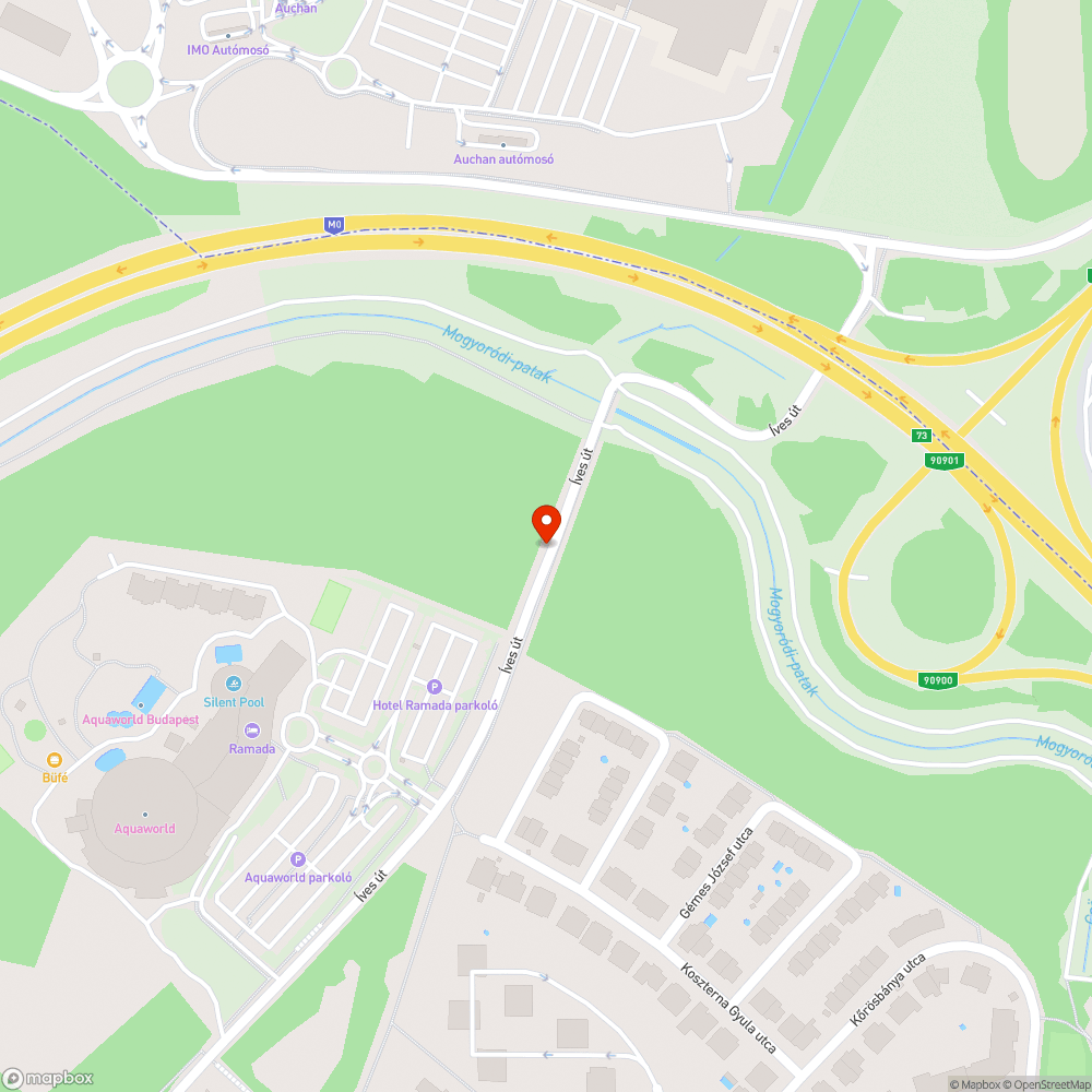 Kátyú bejelentés helye