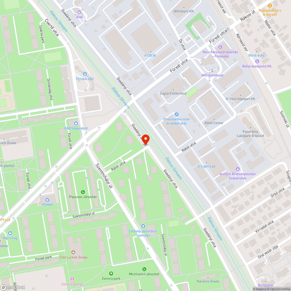 Szelektív hulladékszigetet bejelentés helye