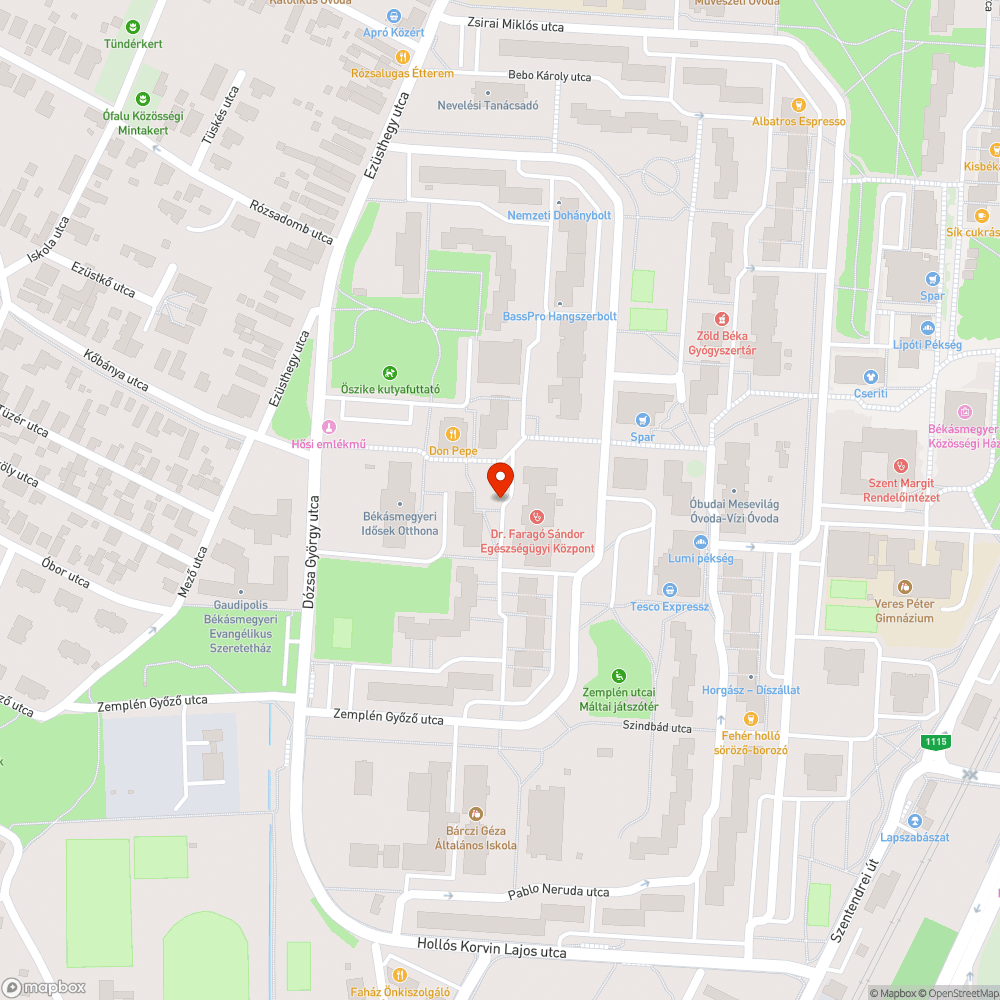 Hiányzó kockakő bejelentés helye