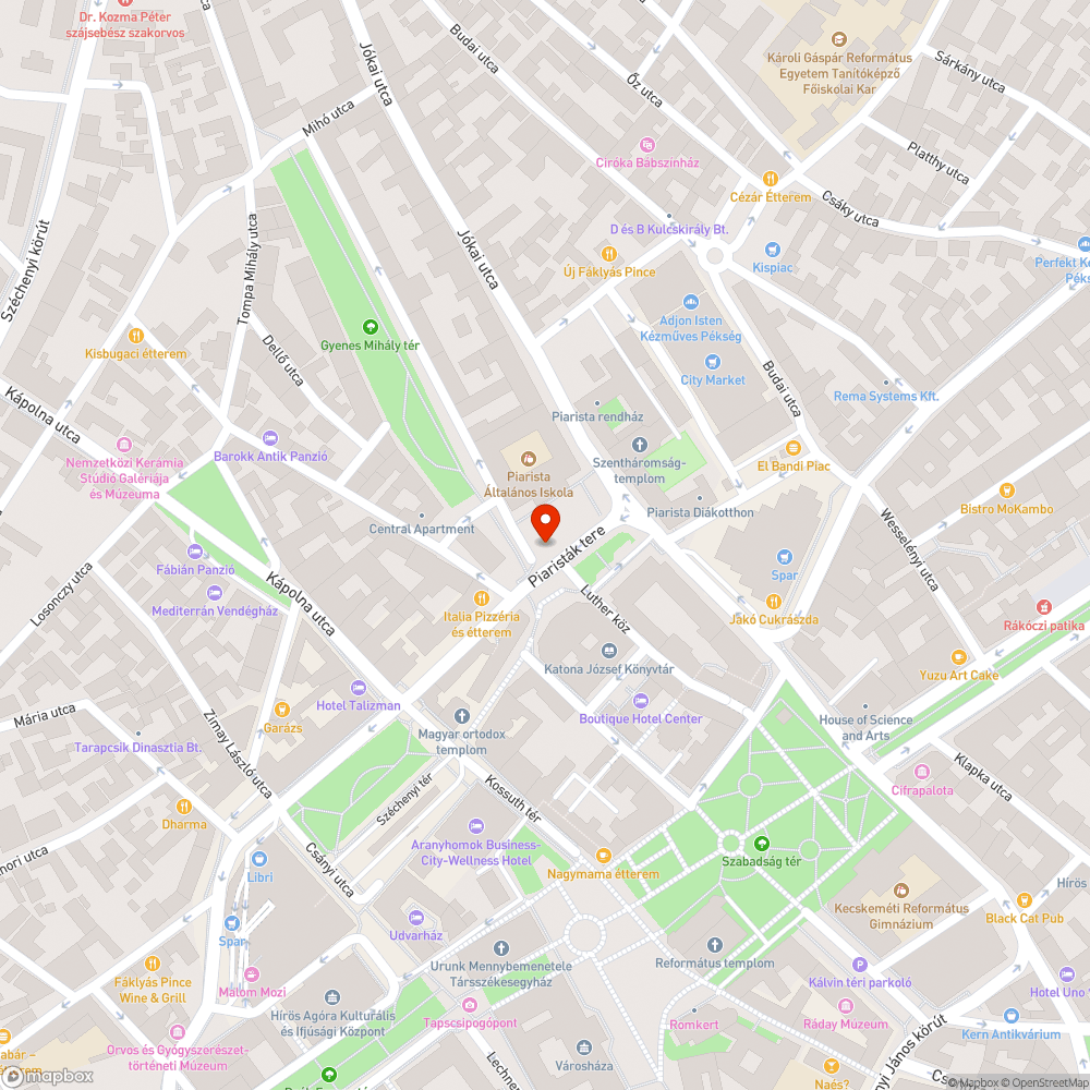 Magas ülőhely bejelentés helye