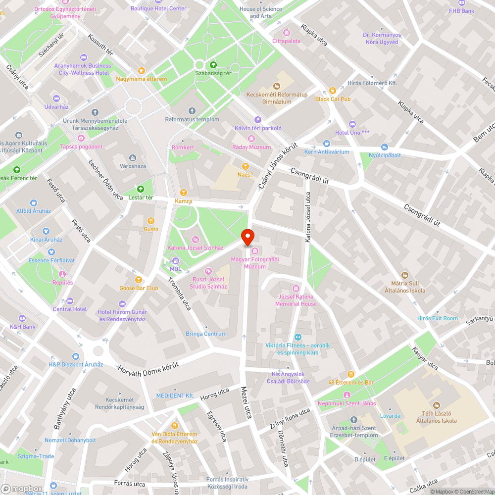 Bukkanó bejelentés helye