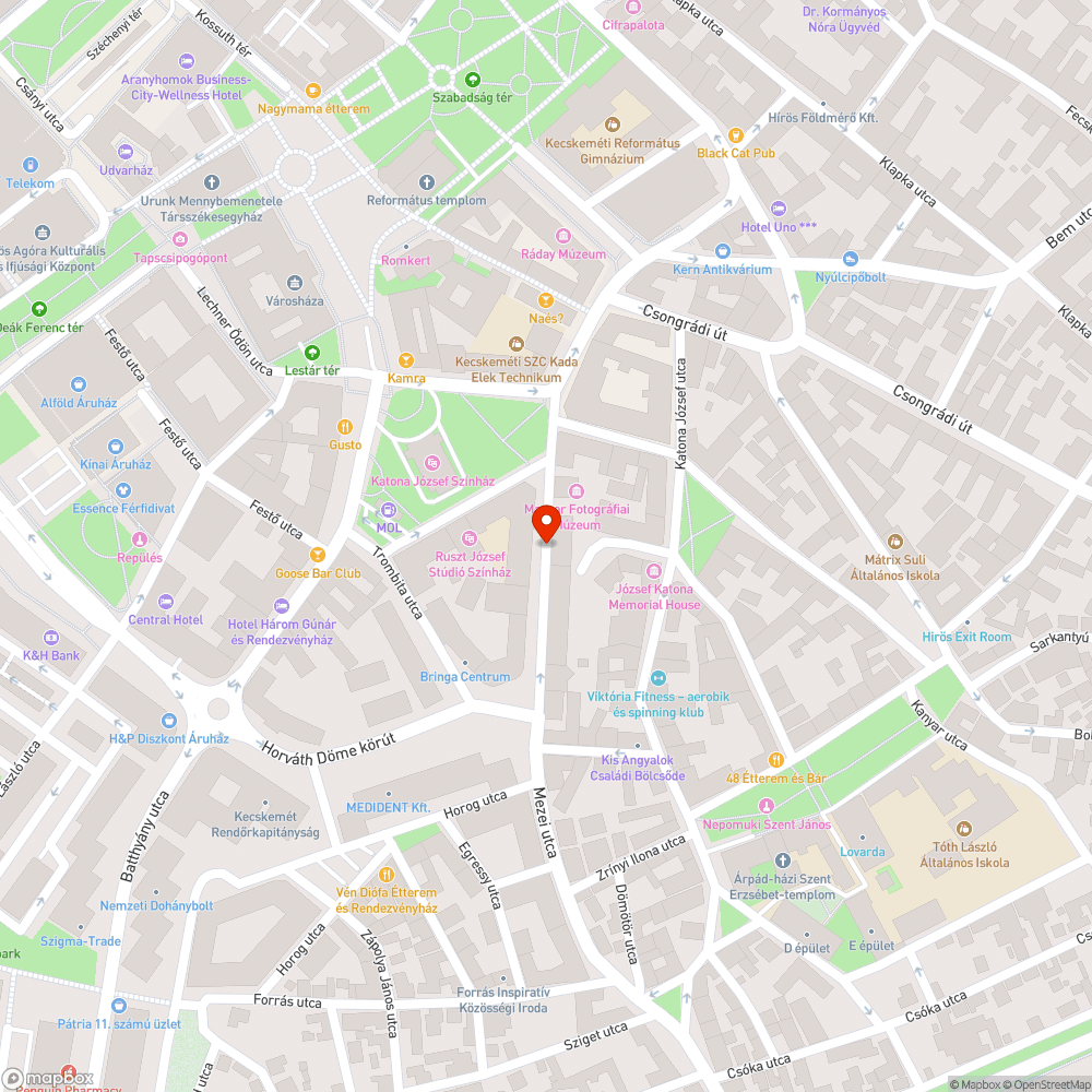 Sérült keret bejelentés helye