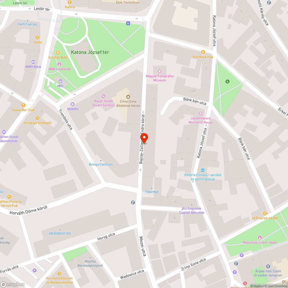 Megsüllyedt fedél bejelentés helye