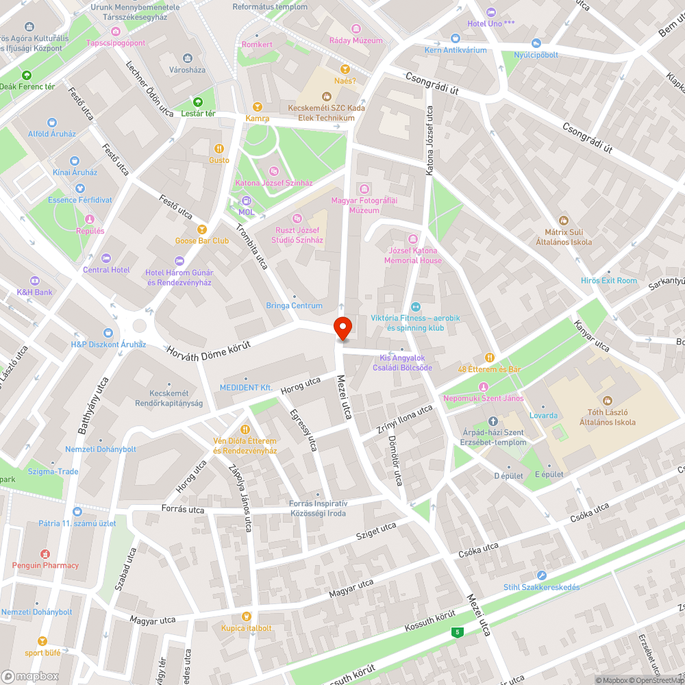 Sérült fedlappár bejelentés helye