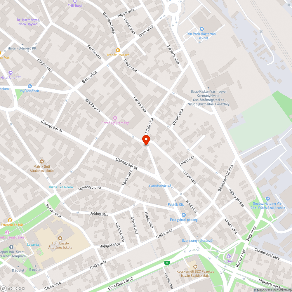 Fedlap keret sérülés bejelentés helye