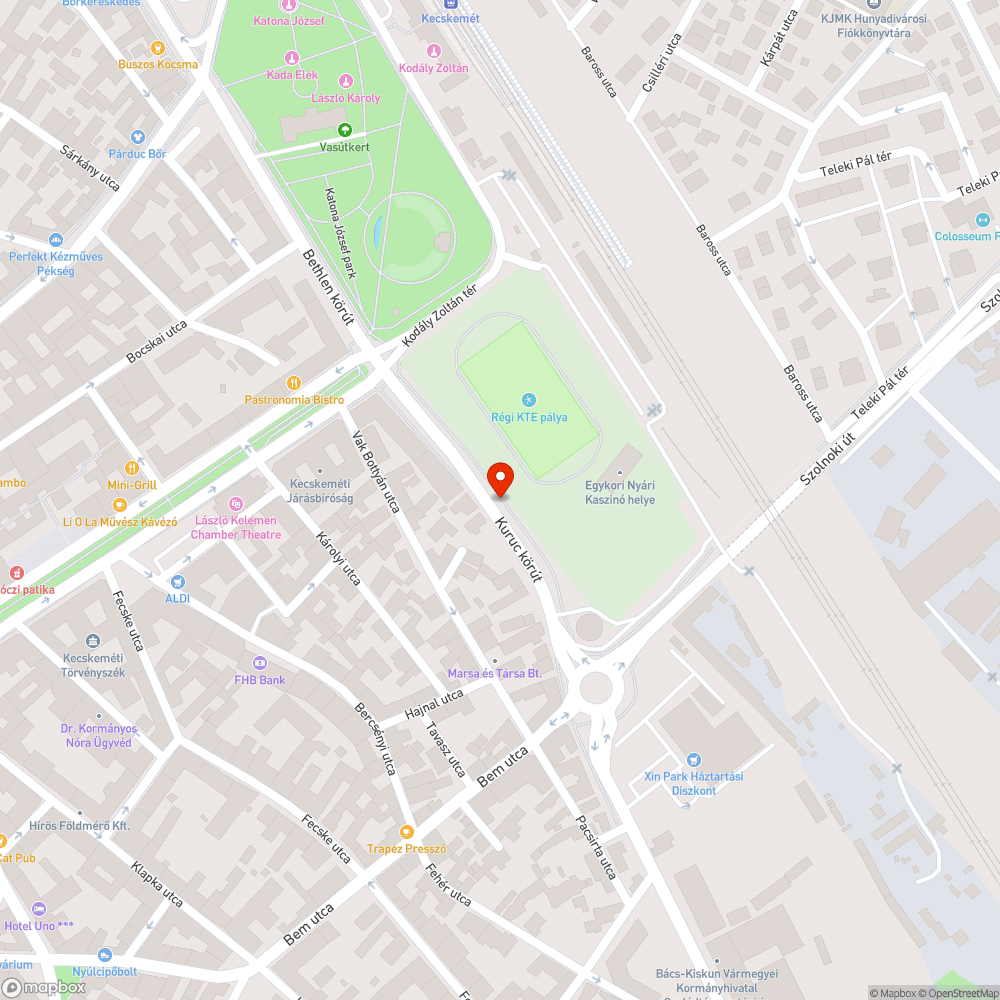 Elfordult tábla bejelentés helye