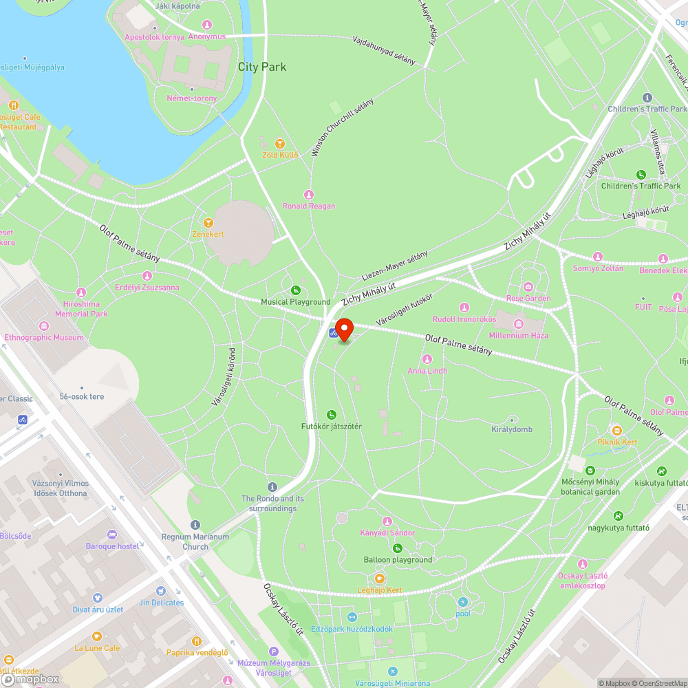 Edzőpálya takarítása bejelentés helye