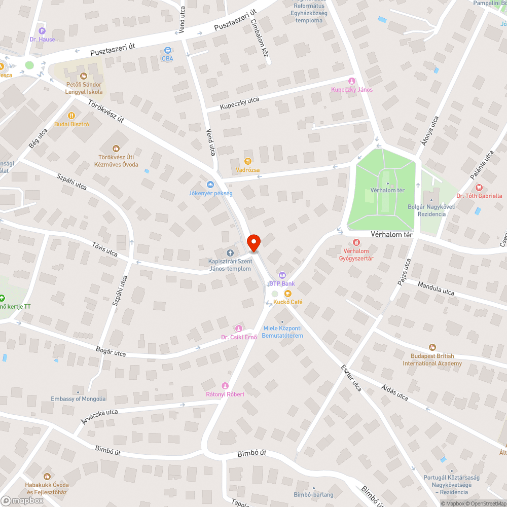 Közlekedési tábla megongálódott bejelentés helye