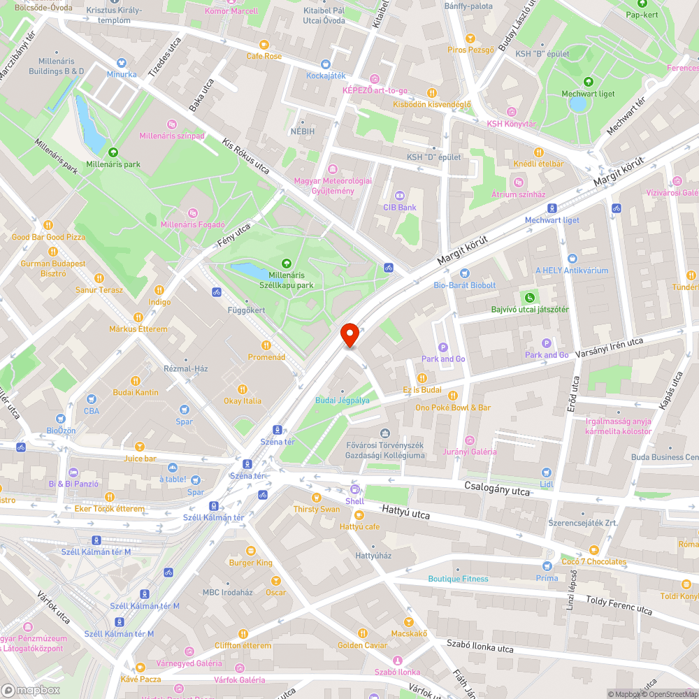 Megdőlt, rozsdás pollerek bejelentés helye