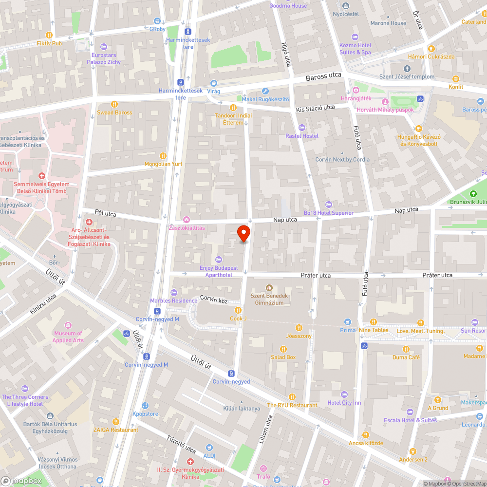 Megsüllyedt víznyelő bejelentés helye