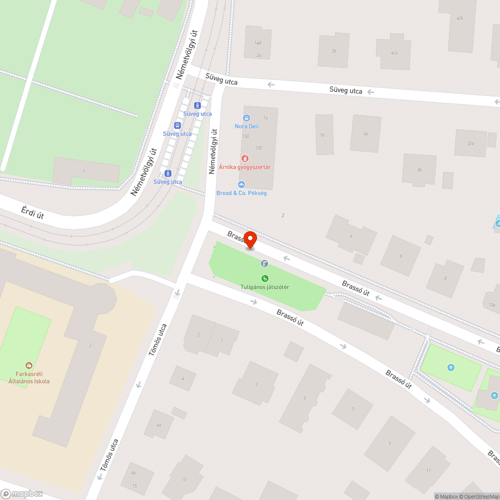 Tulipános játszótér firka bejelentés helye