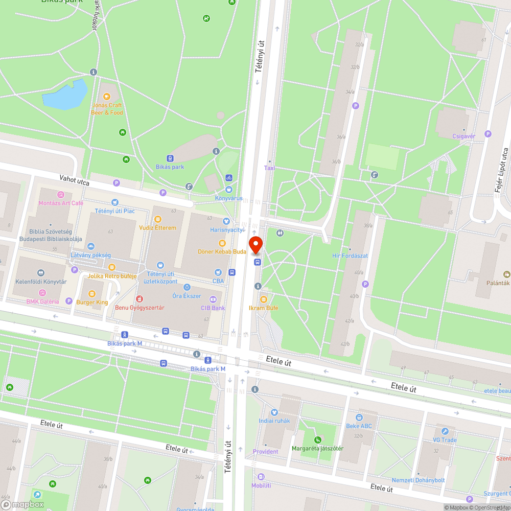 fedett buszmegálló 2 probléma - Bikás park bejelentés helye