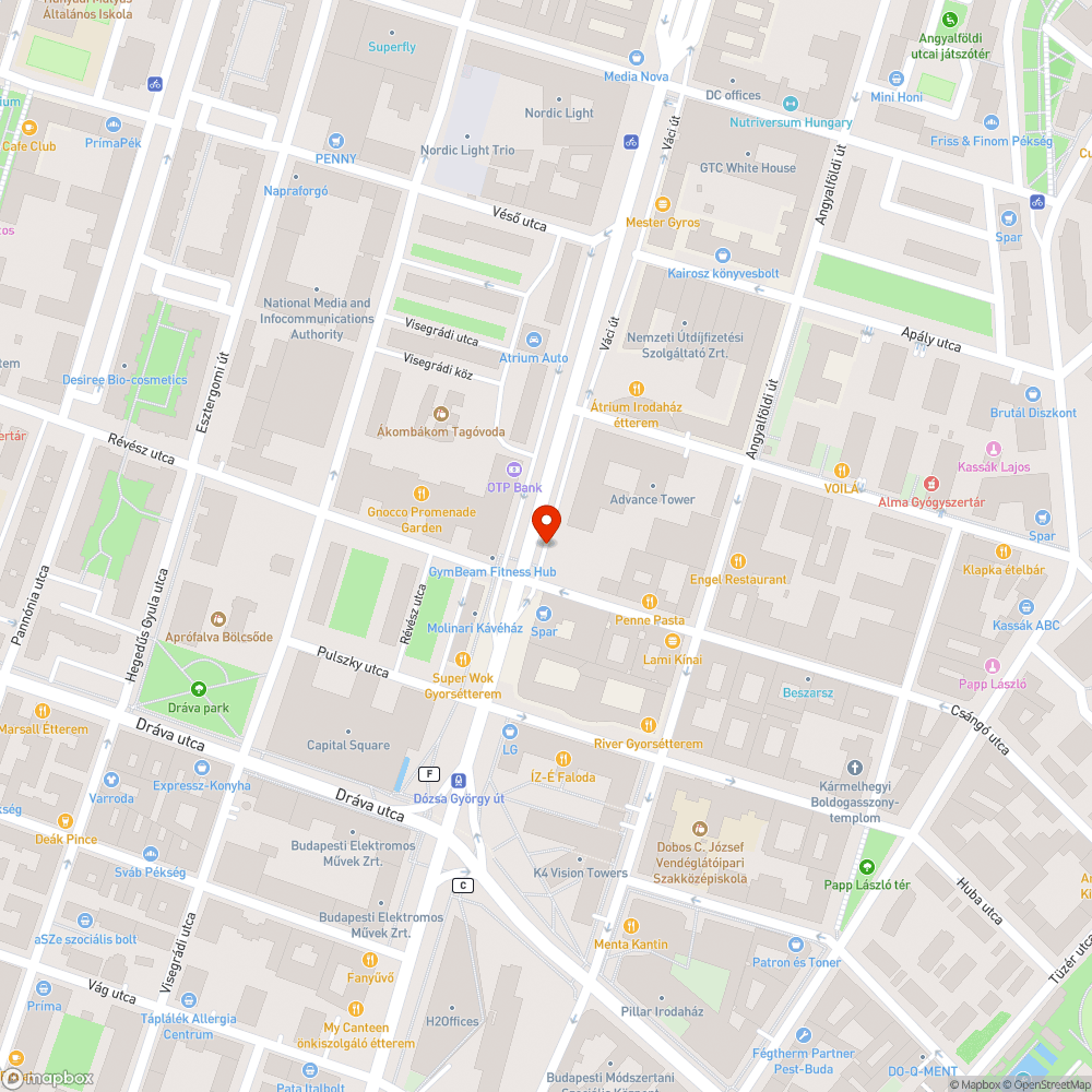 Roncs autó a Váci úton bejelentés helye