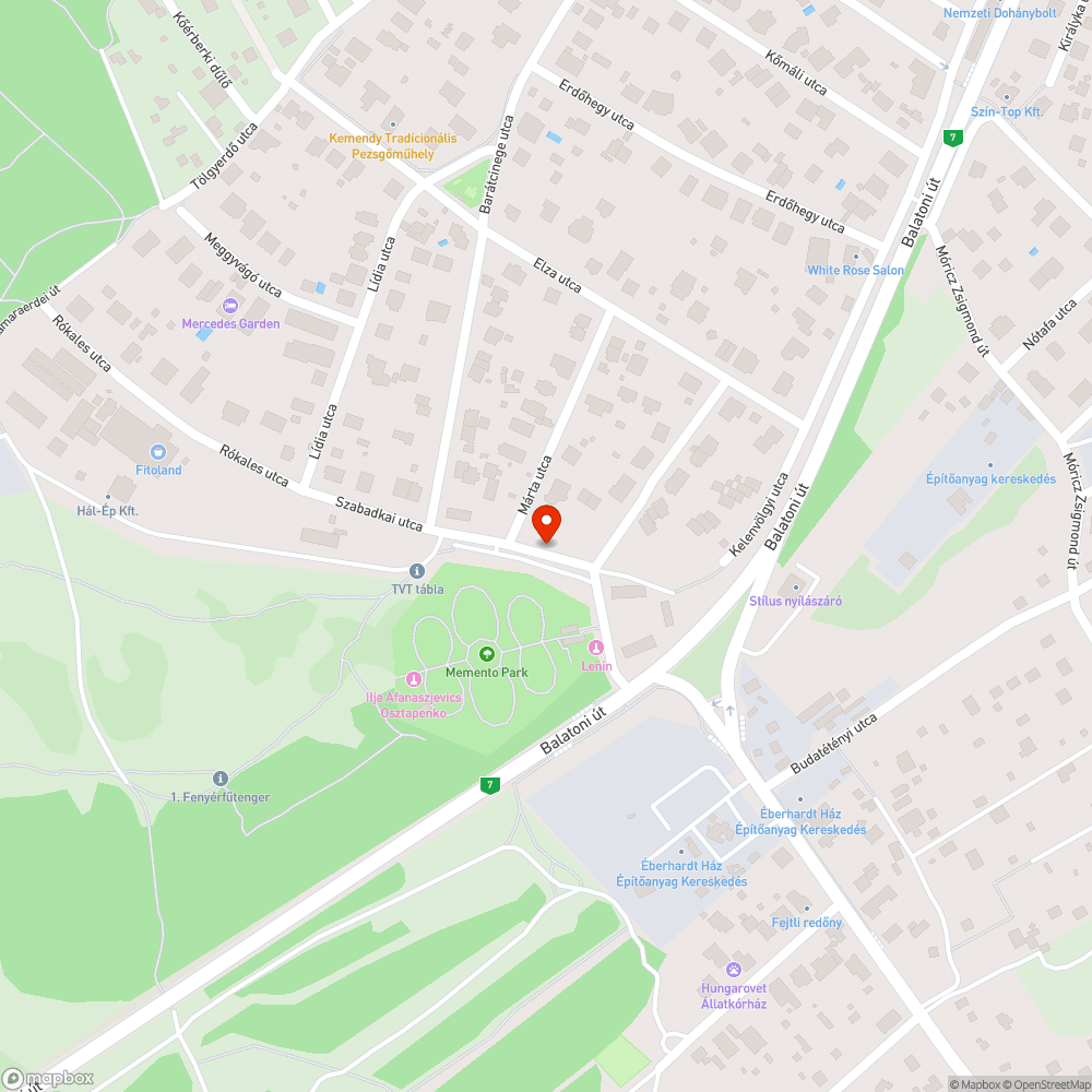 Nem működő közvilágítás bejelentés helye