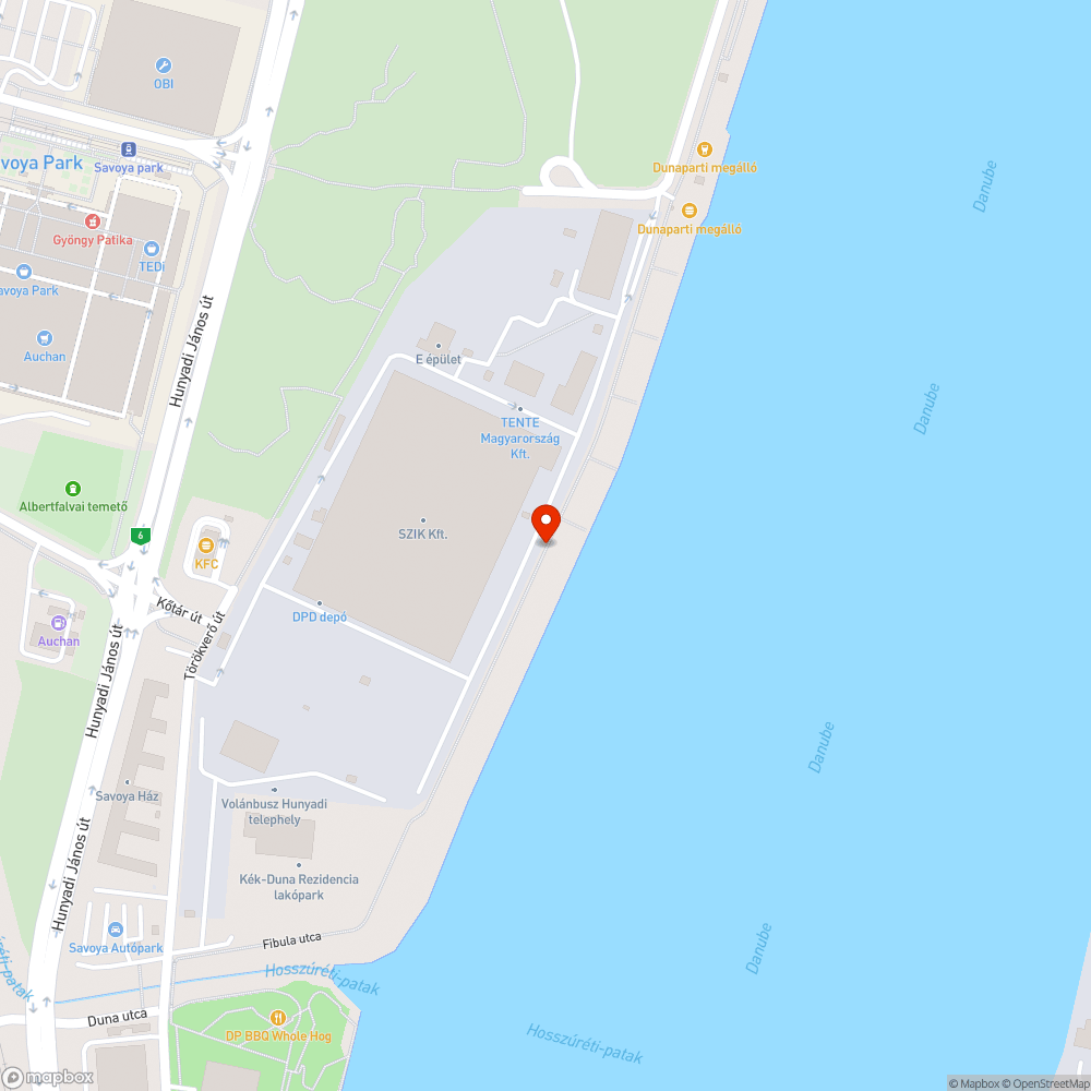 Borzalmas Árasztó út bejelentés helye