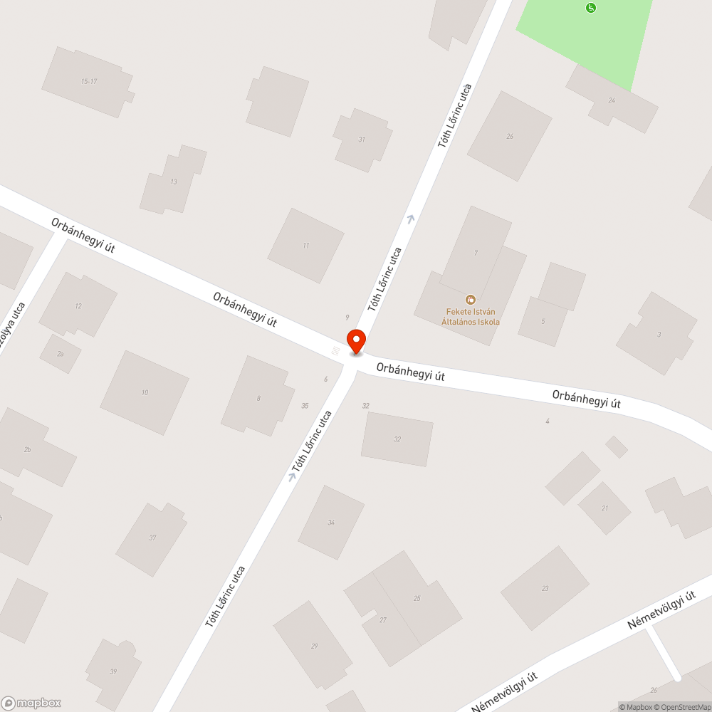 Száguldozók az óvoda mellett, a zebra előtt bejelentés helye