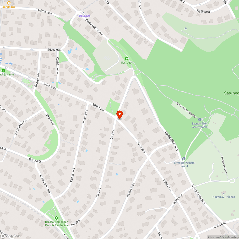 Nagy sebességgel haladó autók bejelentés helye