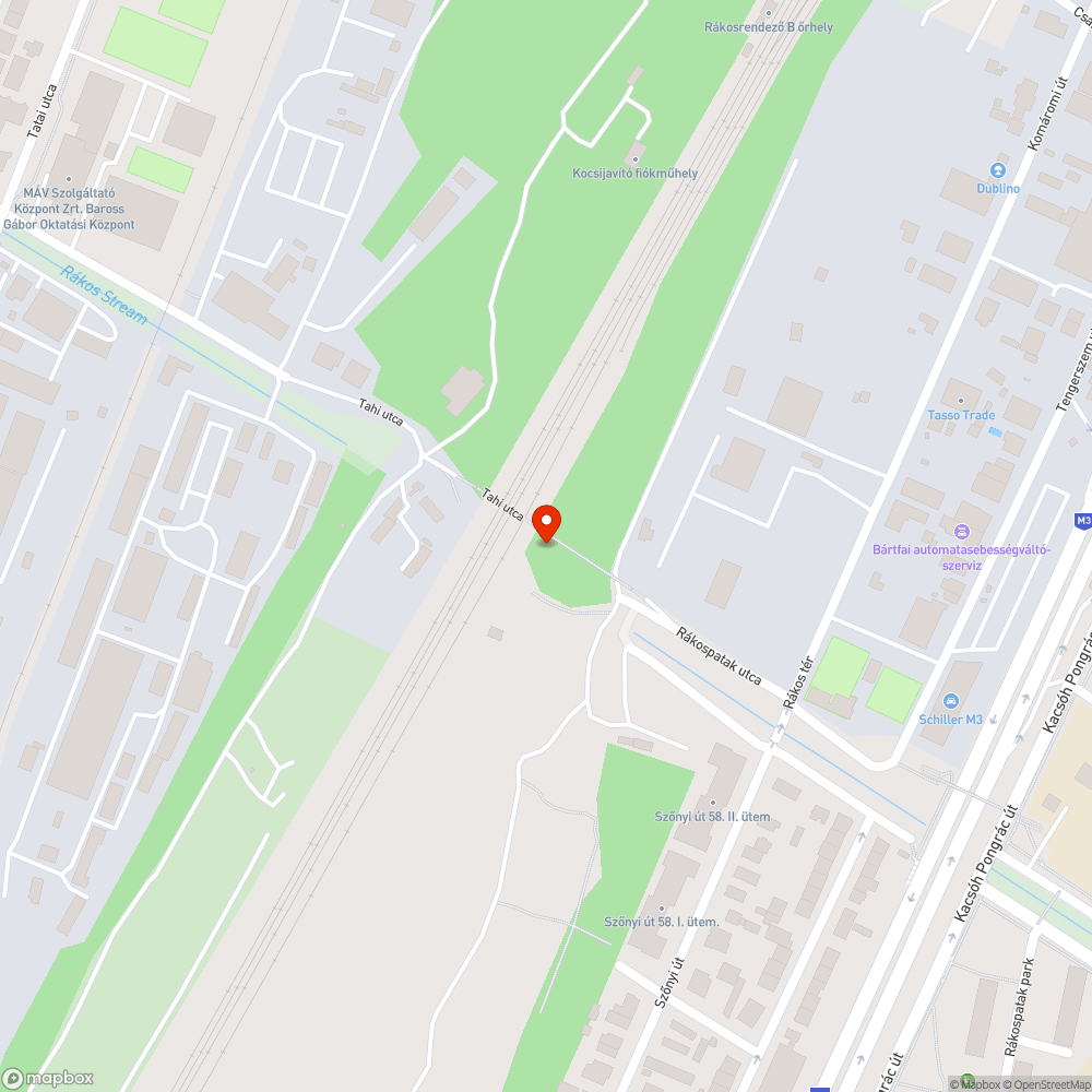 Elhagyatott Audi bejelentés helye