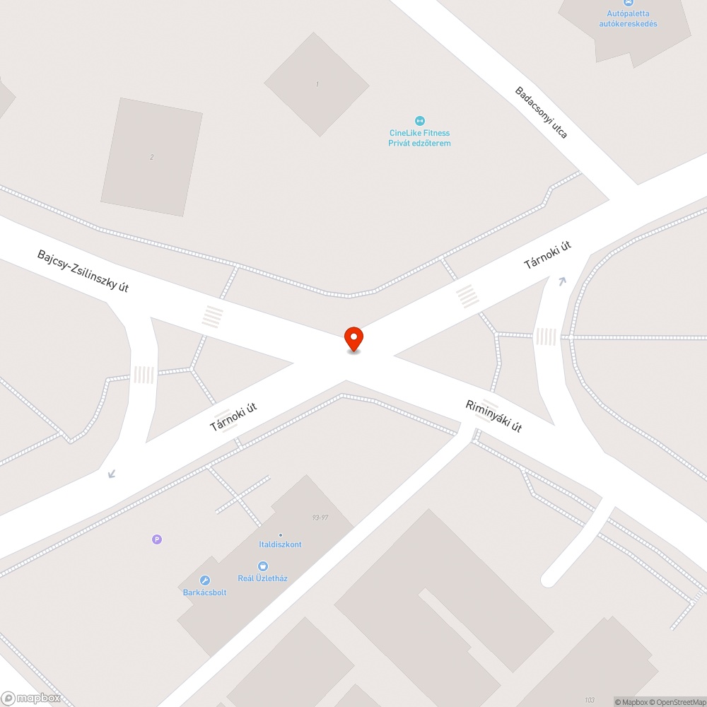 Koszos jelzőlámpák Érden bejelentés helye