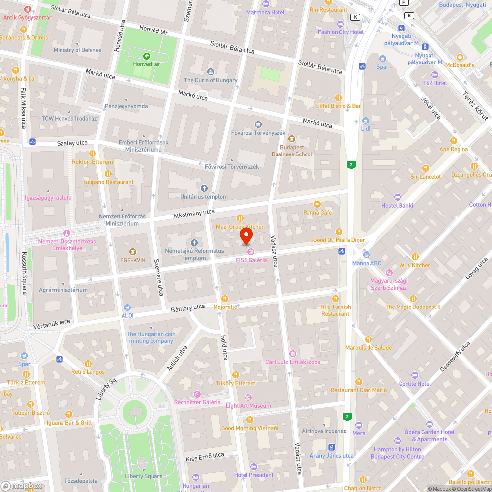 Borzalmas állapotban lévő úttest bejelentés helye