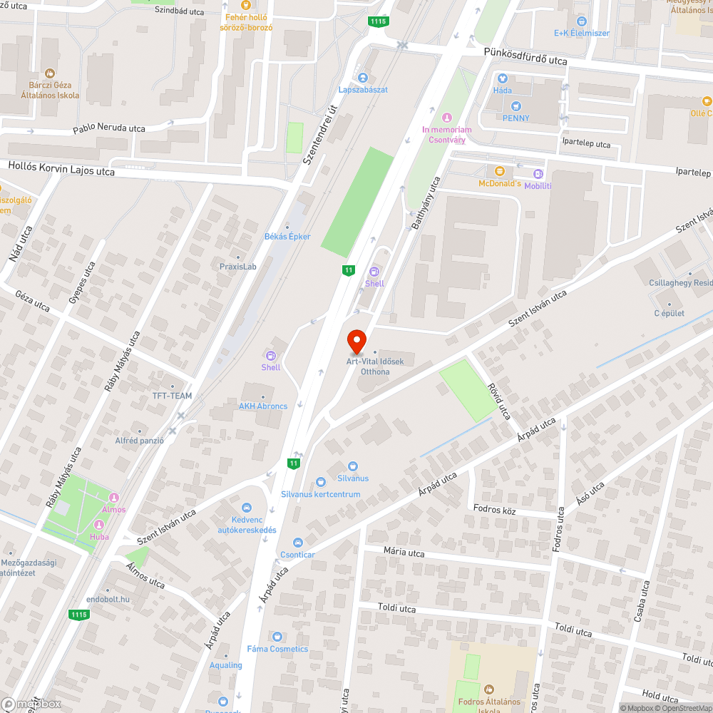 Nincs közvilágítás bejelentés helye