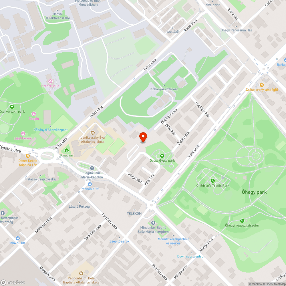 Helytelen parkolás bejelentés helye