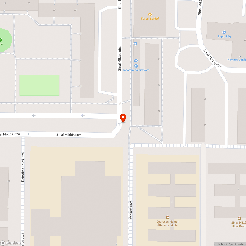 Megállni tilos tábla bejelentés helye