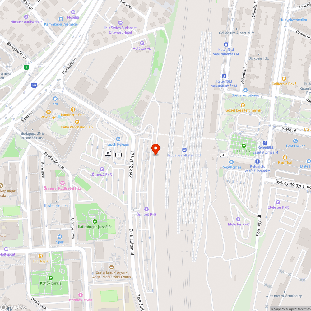 Gondozatlan növények a kelenföldi pályaudvar peronjain bejelentés helye