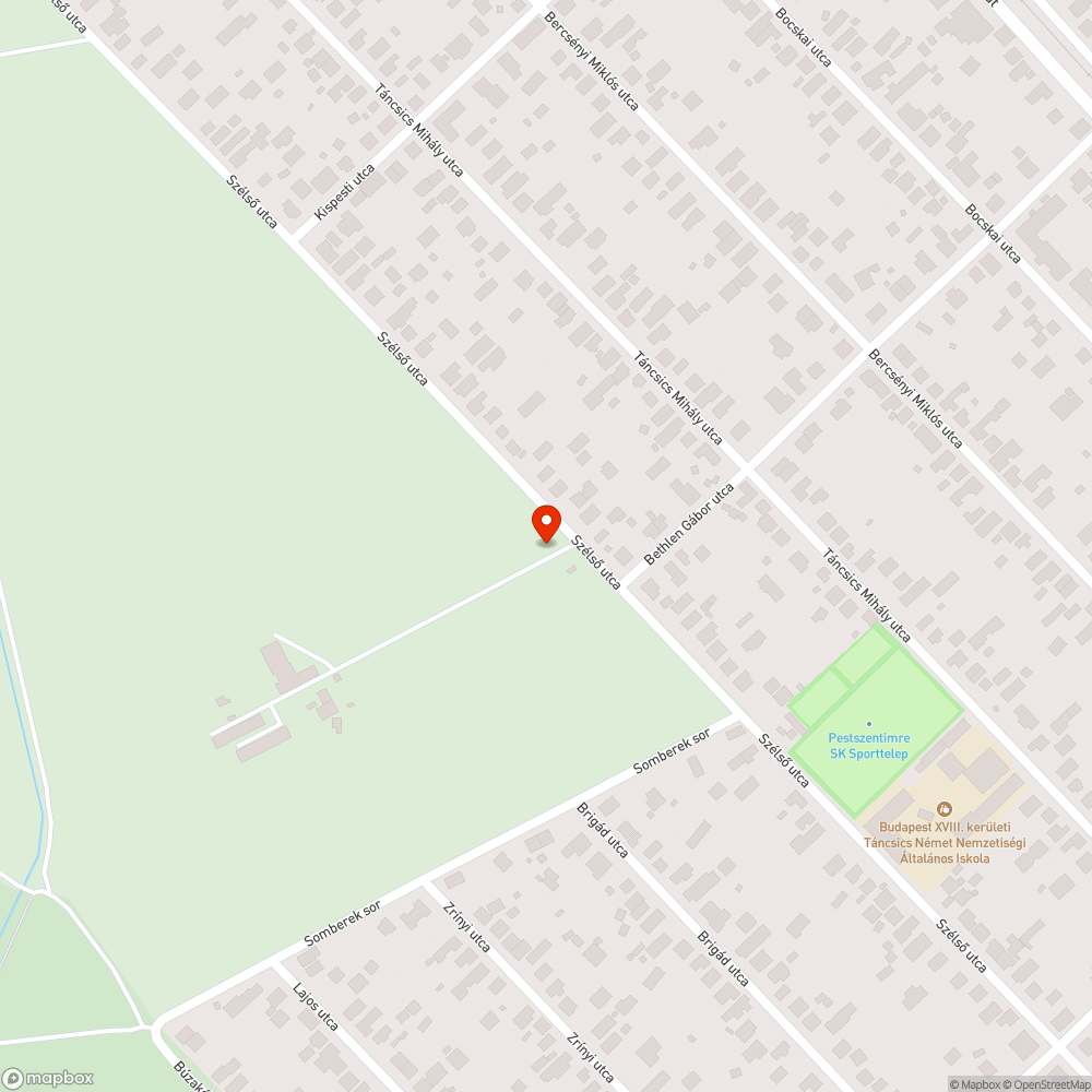 Alacsonyan lógó kábelek bejelentés helye