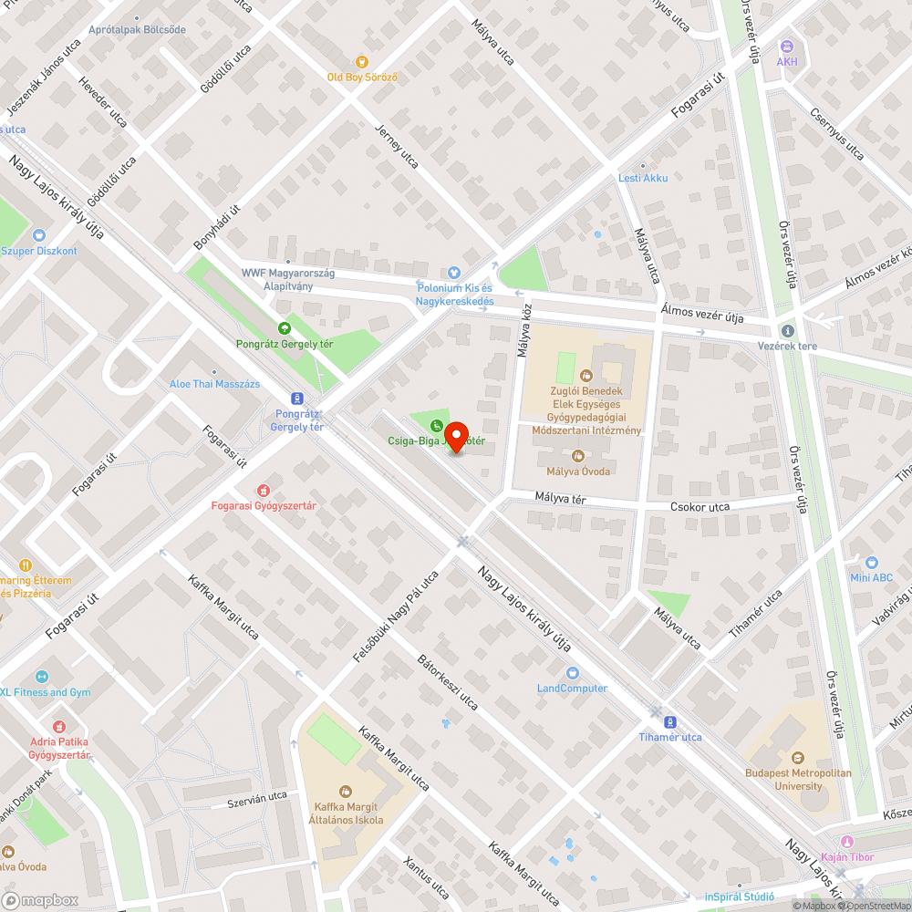 Eldugult lefolyó bejelentés helye