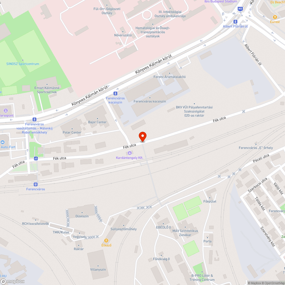 Több zsák szemét a közterületre dobva bejelentés helye