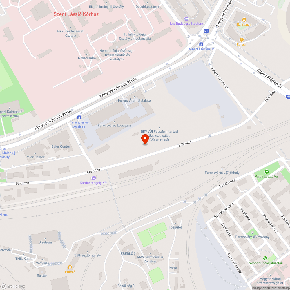 Elhagyott összetört autó bejelentés helye