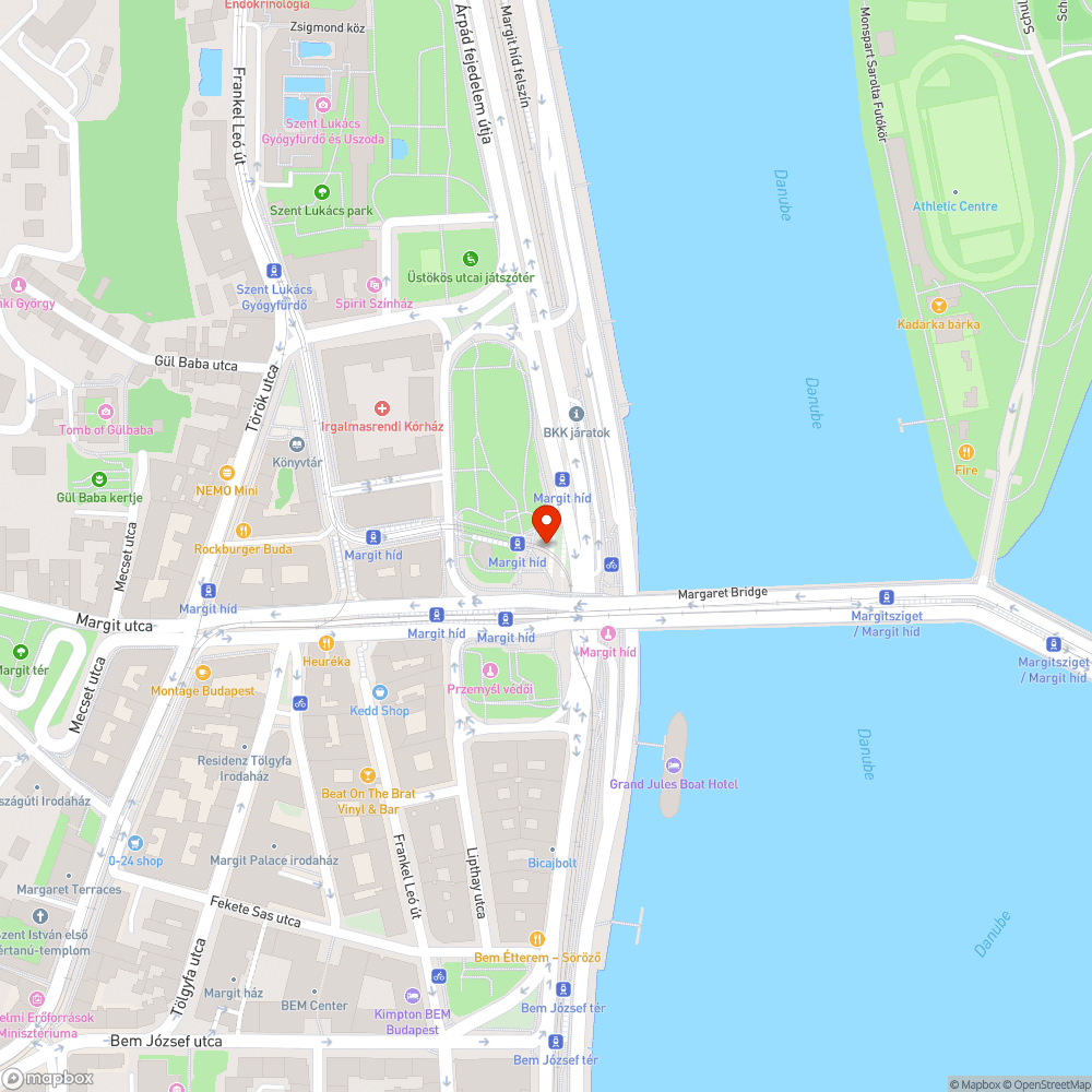 Letört diszkő es graffiti margit híd bejelentés helye