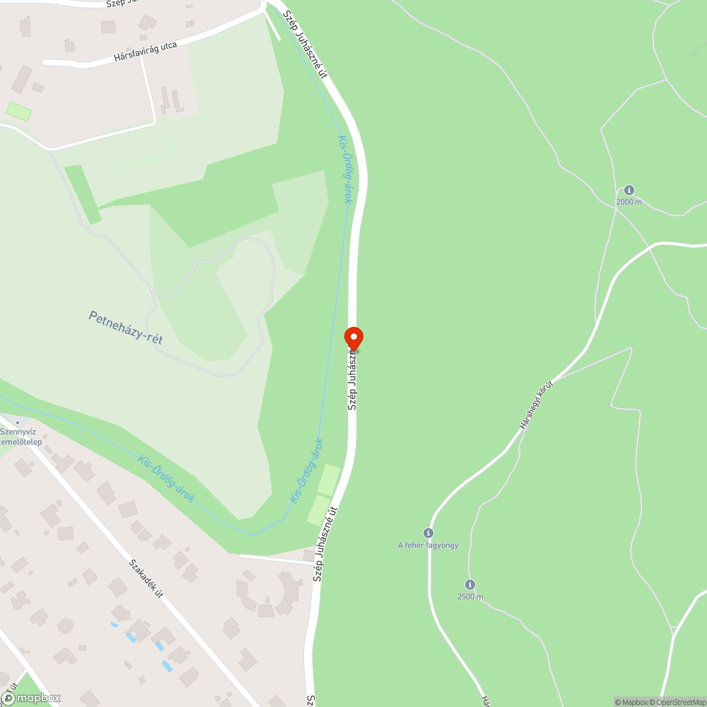 szemét az útmentén bejelentés helye