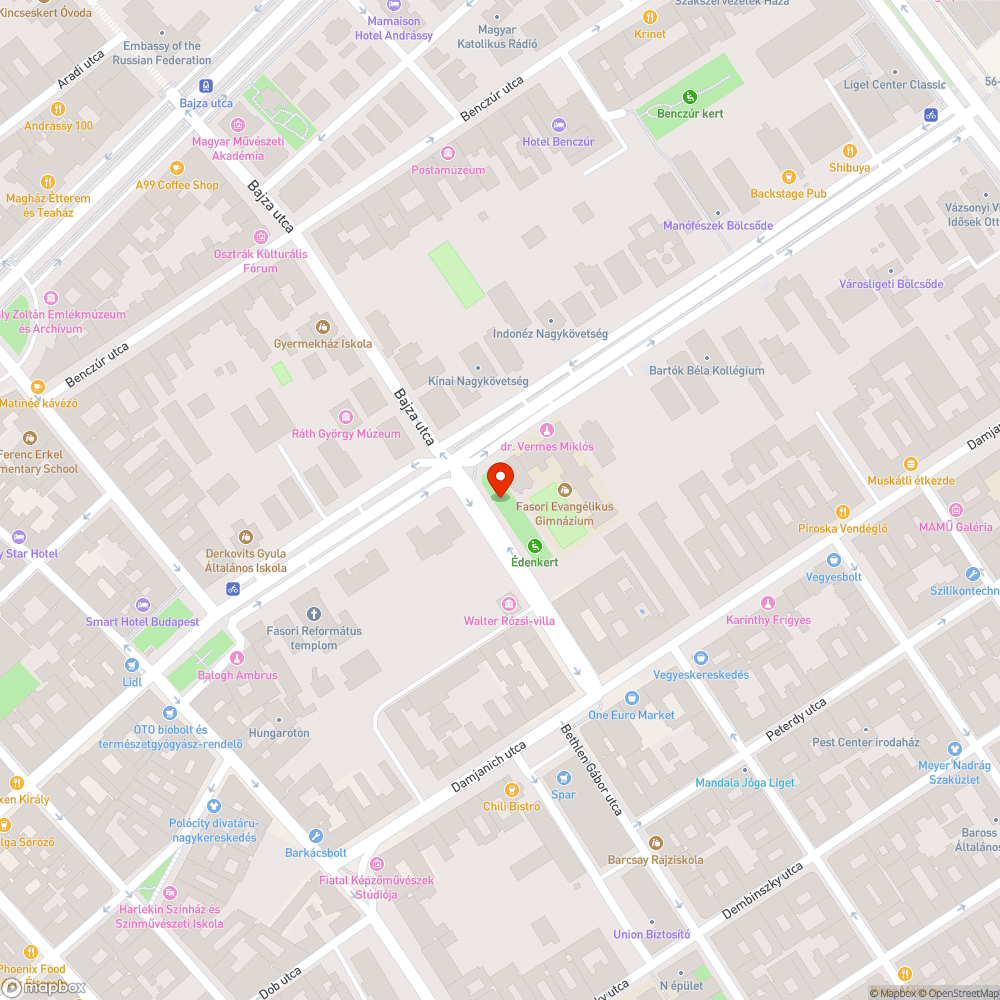 Gazos útpadka bejelentés helye