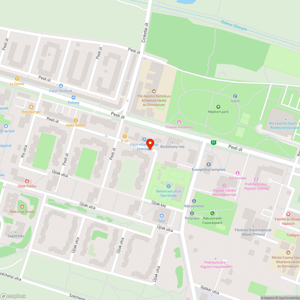 Fém csonk bejelentés helye