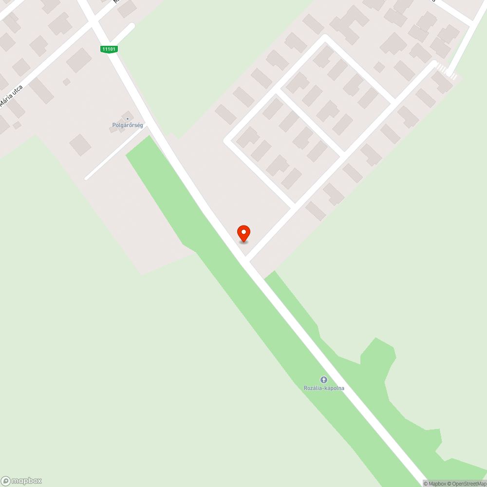 Leszakadt útszegély bejelentés helye