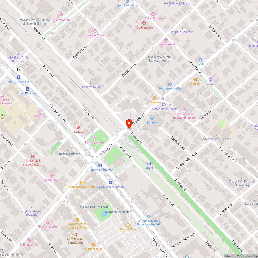 Kilátást/táblát takaró gaz bejelentés helye