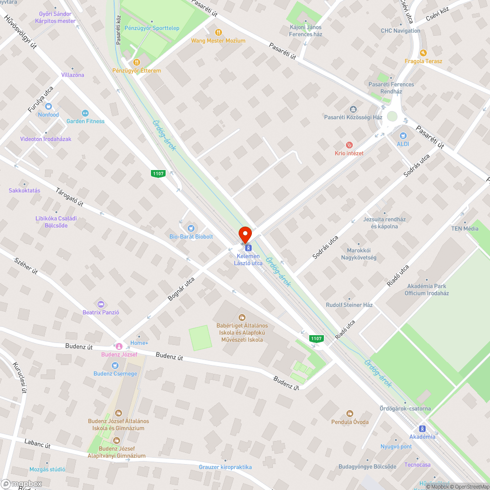 Hiányzó virágok bejelentés helye