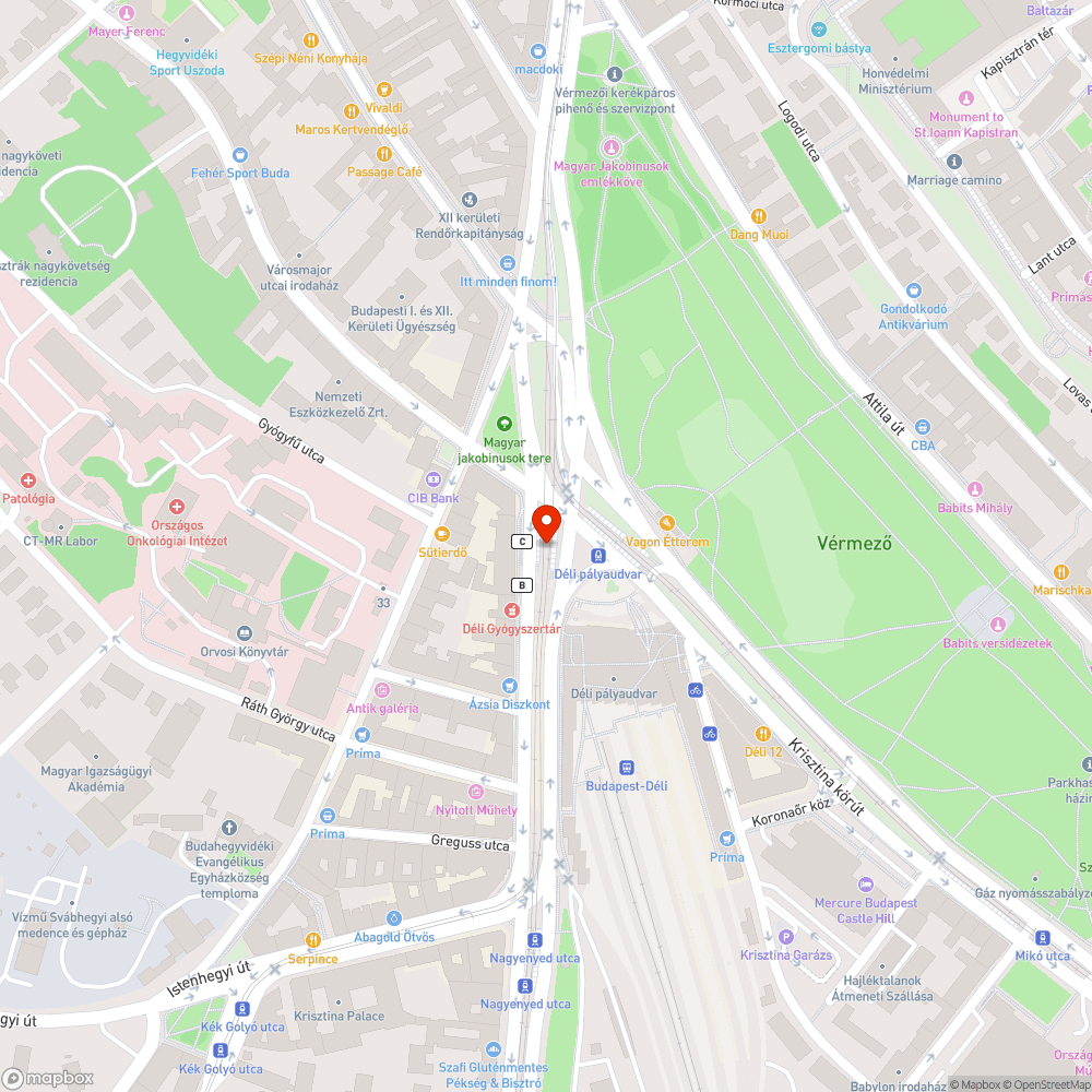 Graffitik bejelentés helye