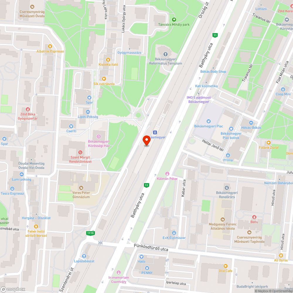 Tönkrement bejelentés helye