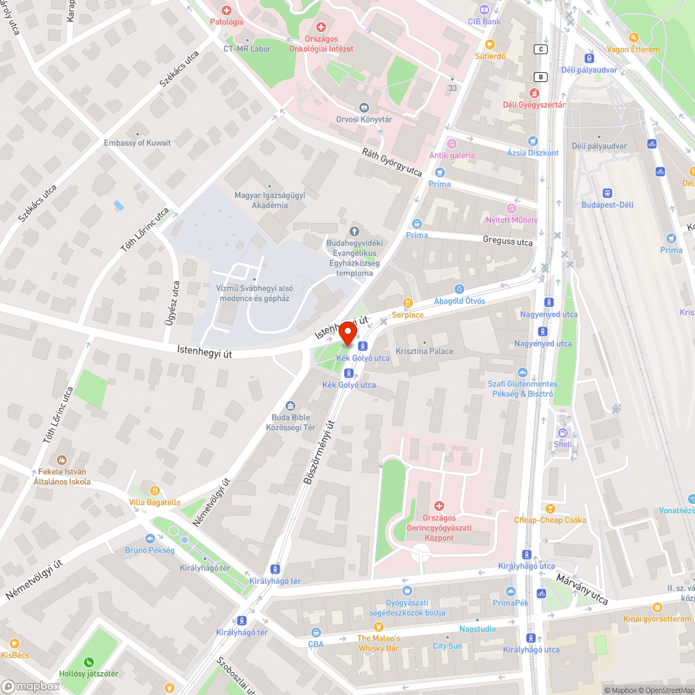 Eltömődött folyóka bejelentés helye