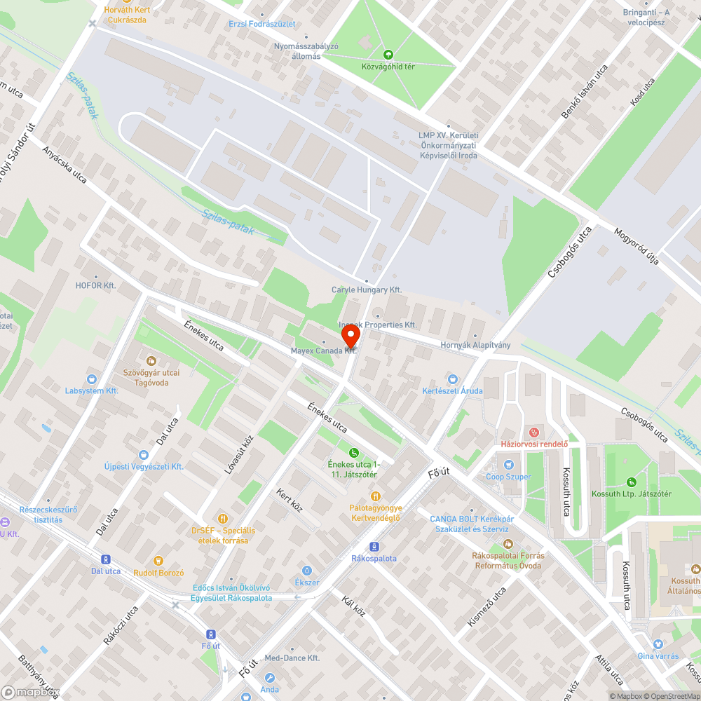 Nissan Almera - Horváth Mihály utca bejelentés helye