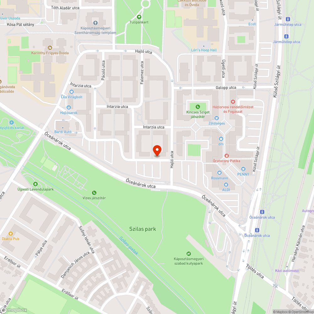 Derékig érő gaz bejelentés helye